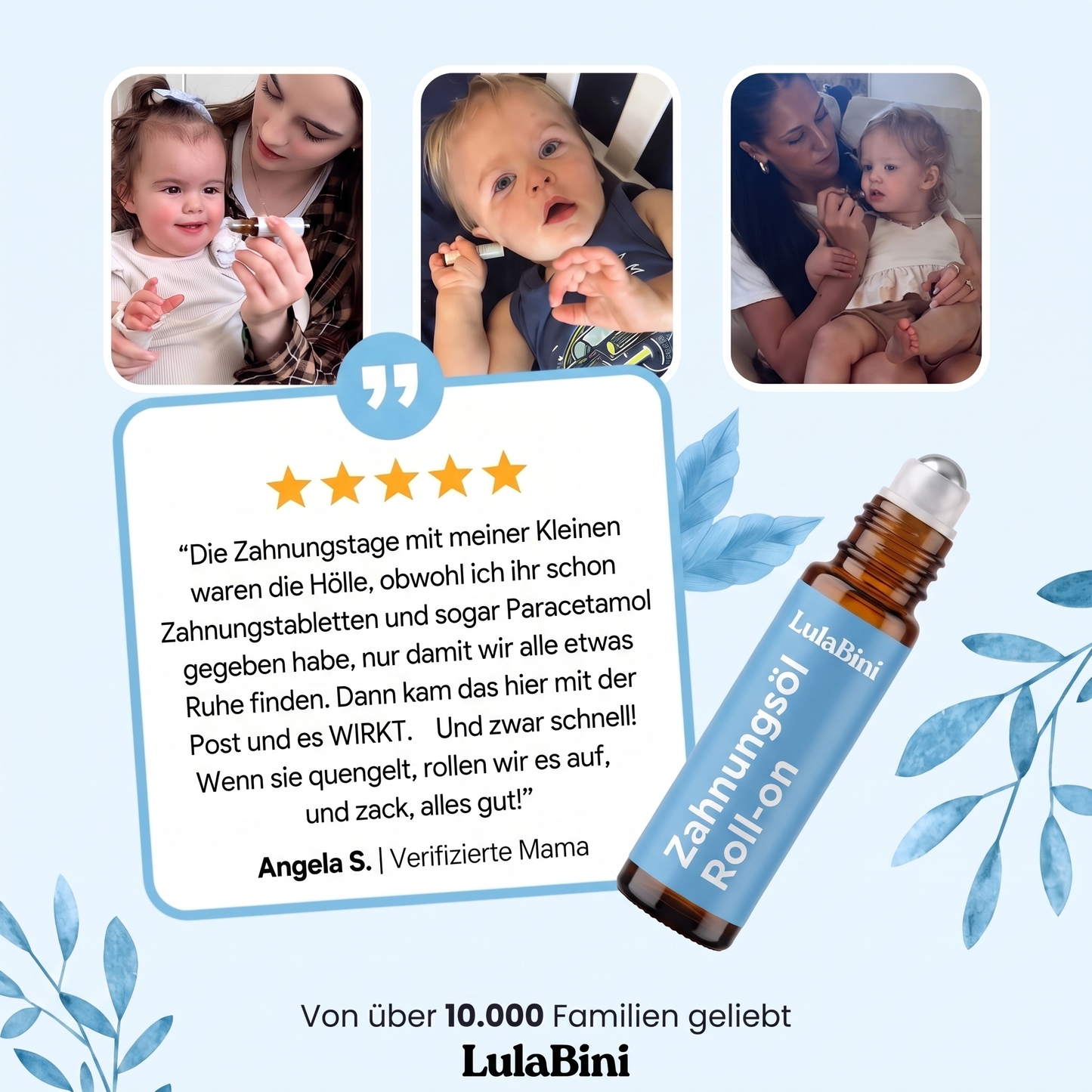 LulaBini Zahnungsöl Roll-on