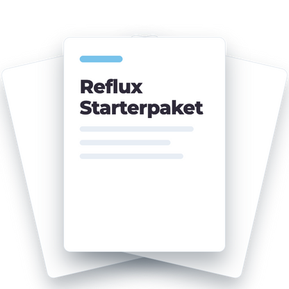 Reflux-Starterpaket von LulaBini, drei Unterlagen als PDF